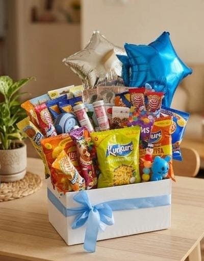 The Ultimate Munchies & Balloon Snack Hamper - Image 2