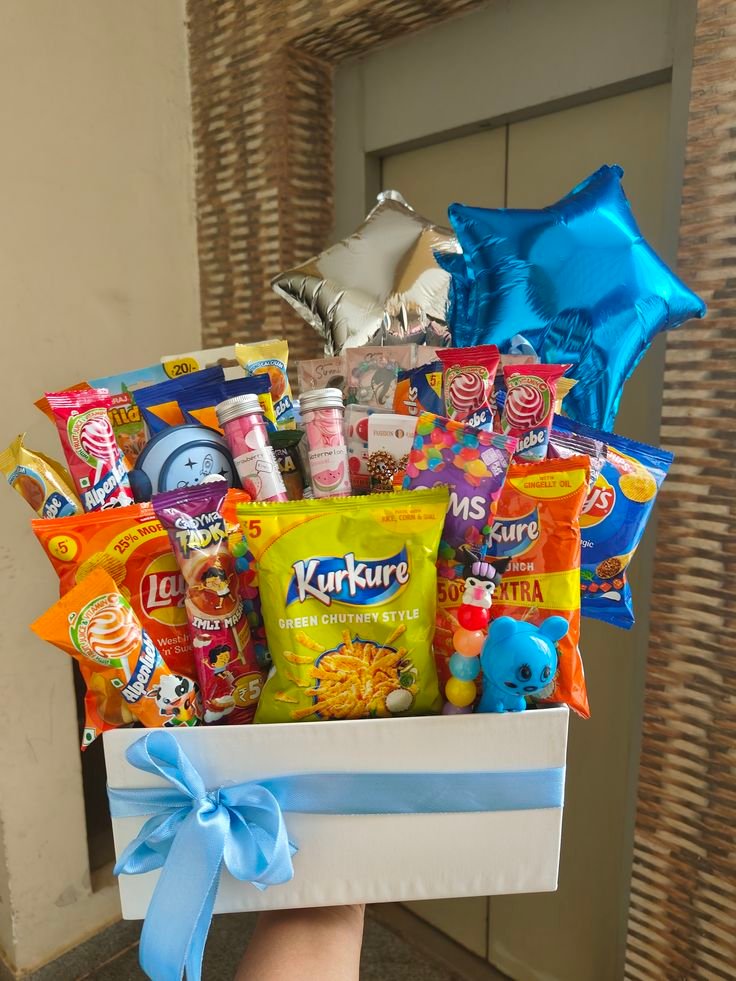 The Ultimate Munchies & Balloon Snack Hamper